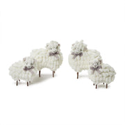 Chenille Sheep Set of 4